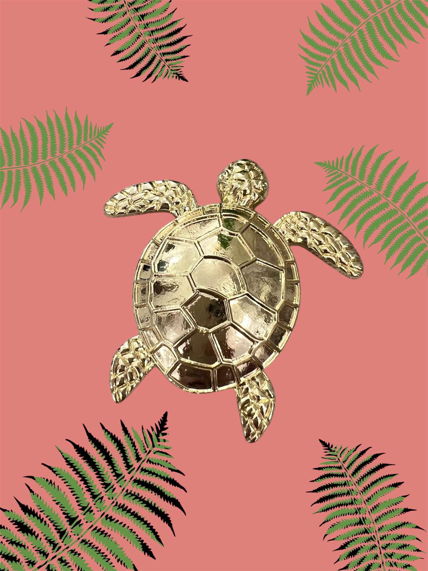 Broche Tortuga Gold