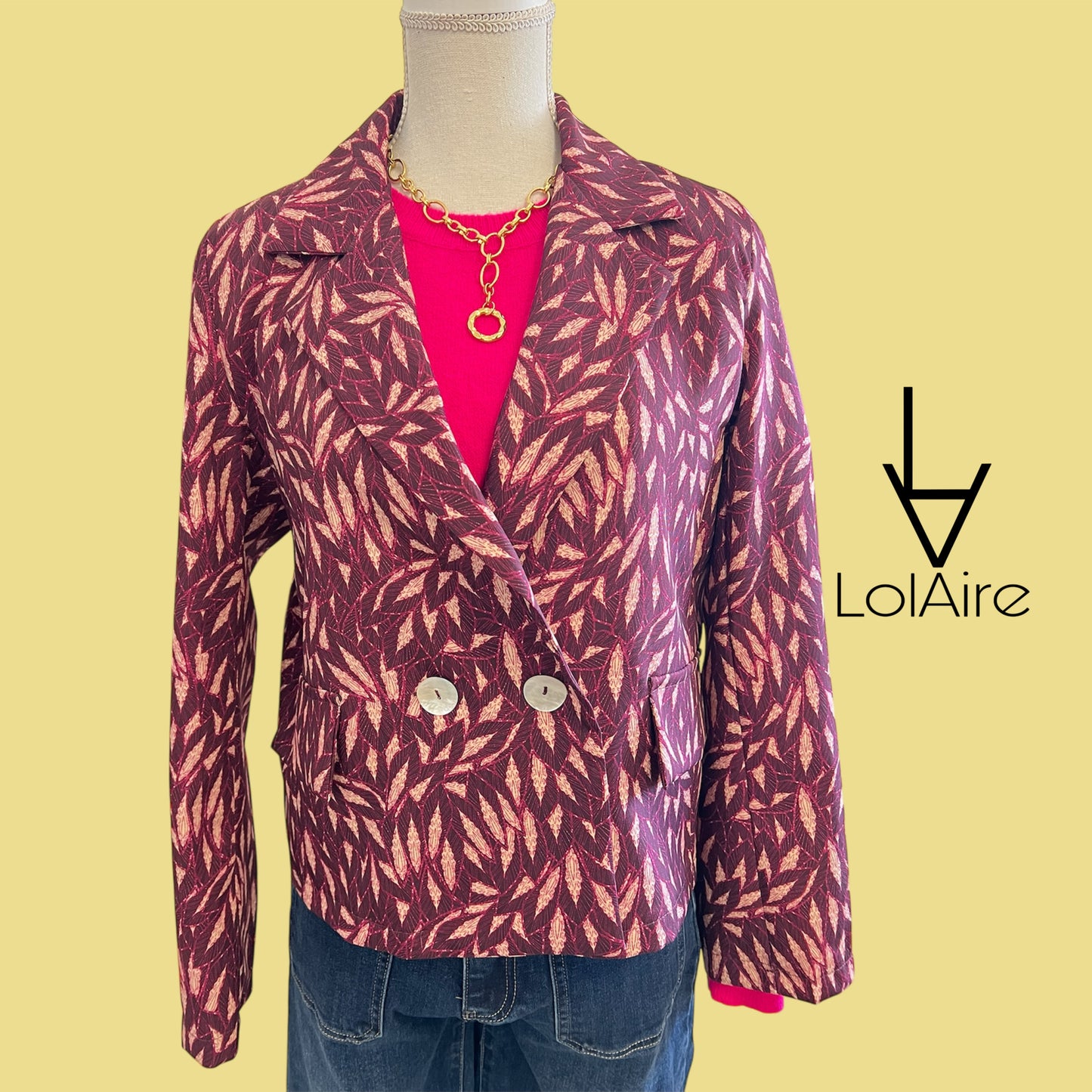 Blazer corta Bronte