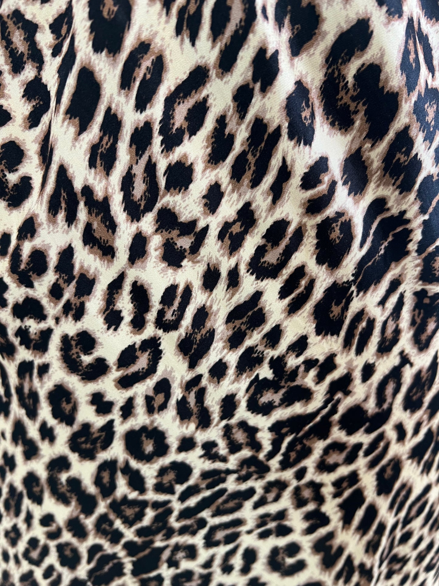 Falda satén Animal print